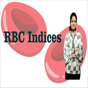 RBC Indices- MCV, MCH, MCHC II Blood Physiology