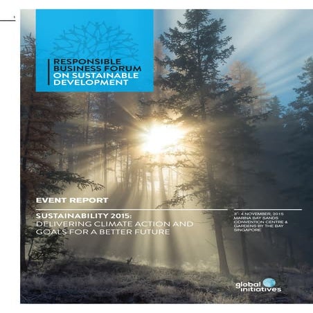 Responsible Business 2015 Event Report 
