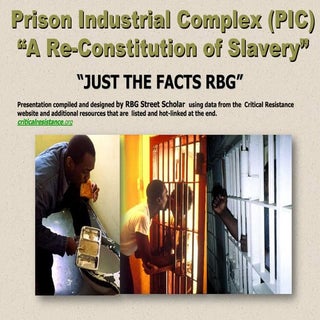 Prison Industrial Complex (PIC)“A ...