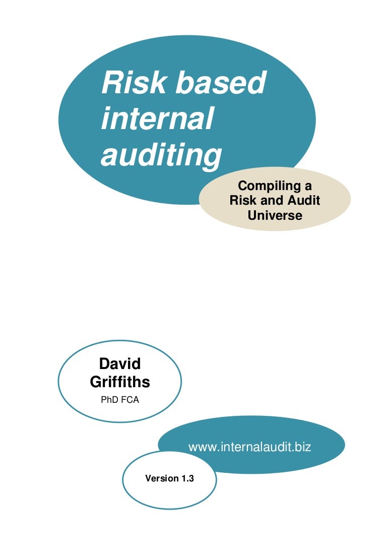 Compiling An Internal Audit Universe