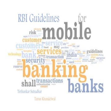 RBI guidelines for mobile banking