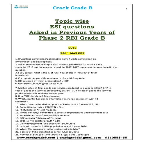 RBI PYPs ESI 2017-23-compressed.pdf uploaded by crackgrade b | PDF
