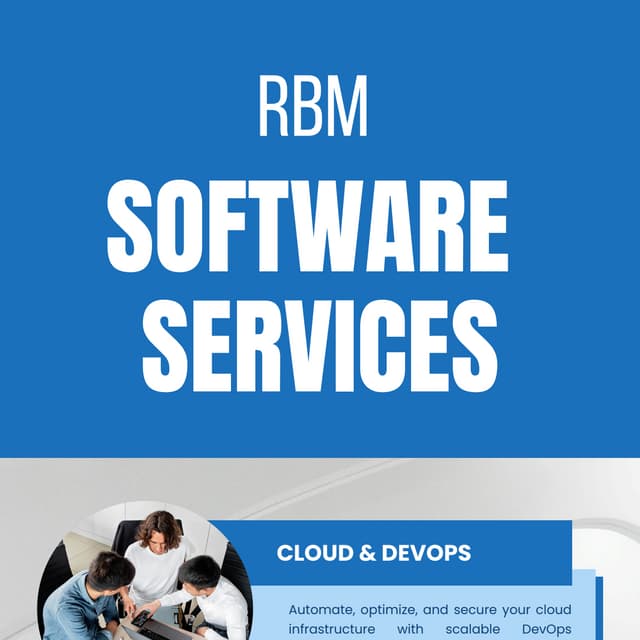 rbm software services-Driving Digital Transformation for Modern ...