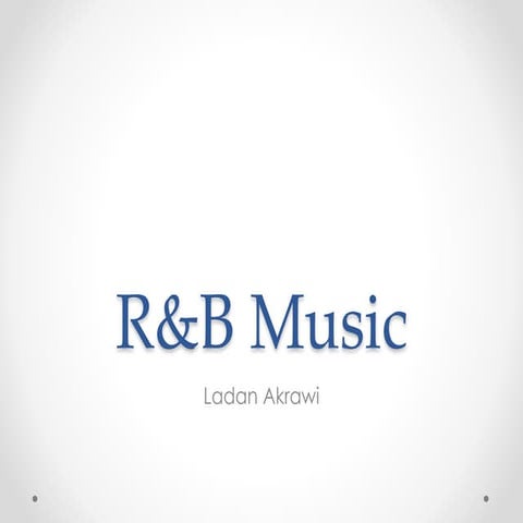R&B MUSIC