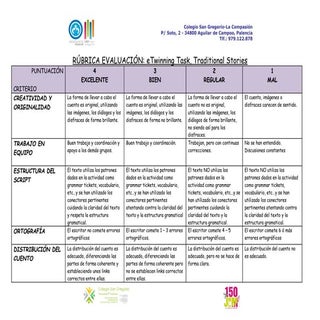 Rúbrica e twinning task   tradition...