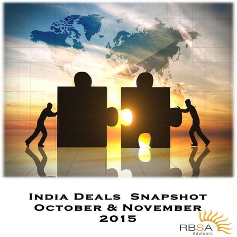 India Deals Snapshot October & November 2015. | PDF