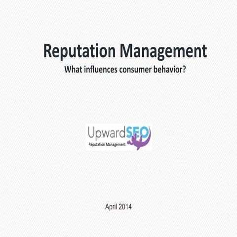 Rutgers Business School (RBS) - Reputation Management