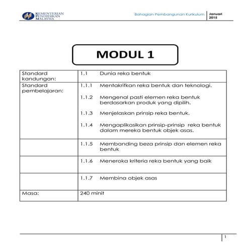 TING 1 Rbt bab 1 | PDF
