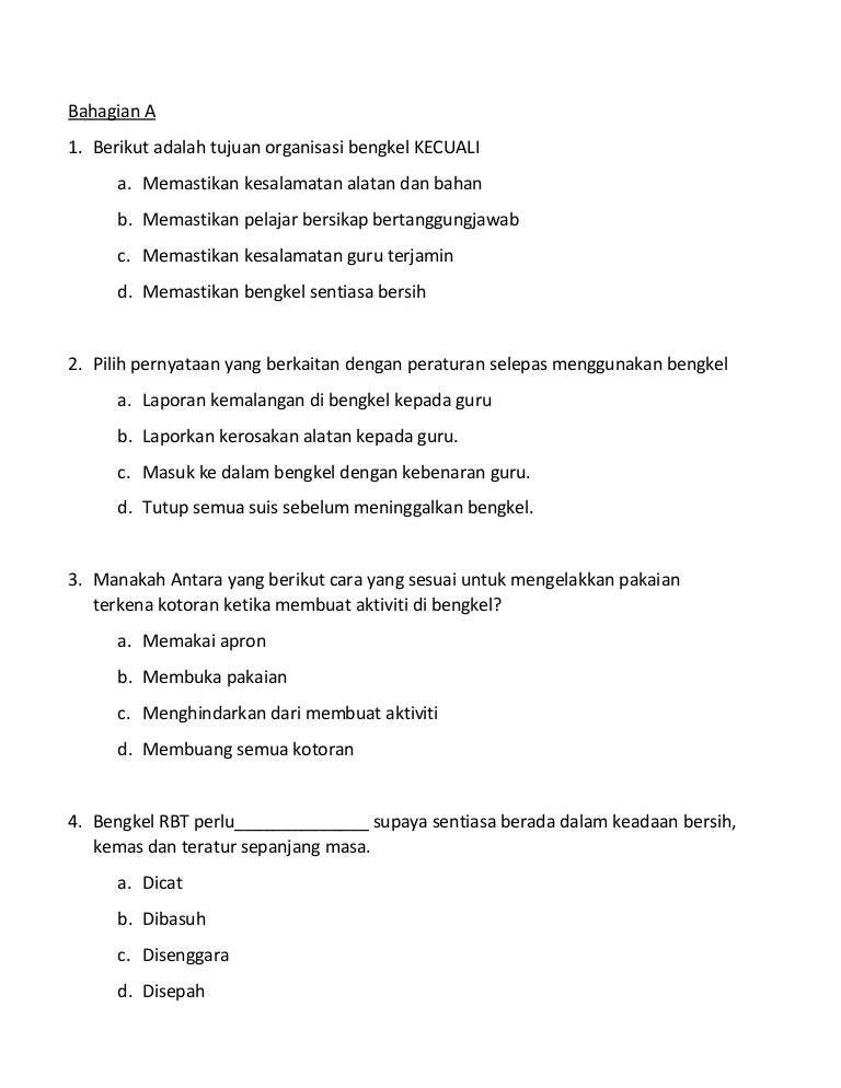 Rbt ujian julai 2017