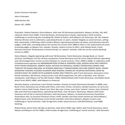 R bush g bush genovese w meyers fam affidavit