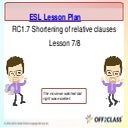 Shortening Relative Clauses: A Free ESL Lesson Plan
