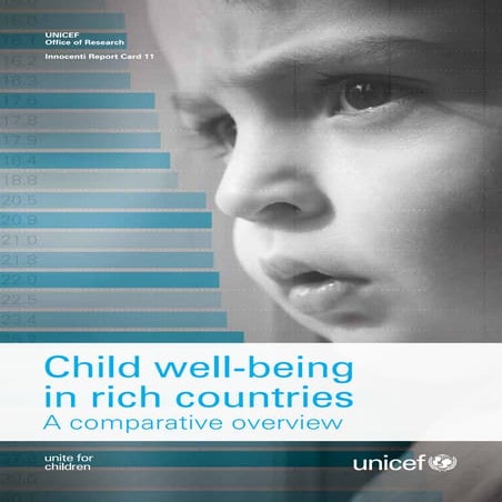 Report Card 11 - Child Well-being in Rich Countries: A Comparative Review