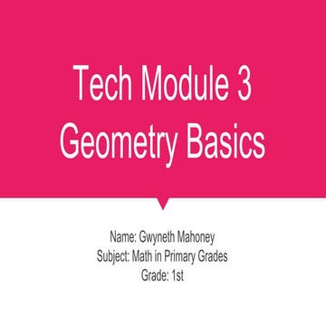 3rd grade geometry | PPTX