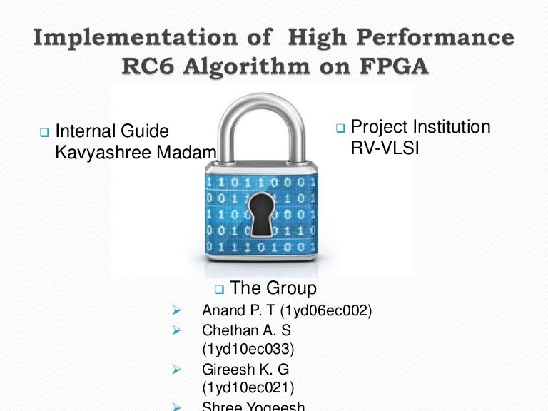 Rc6 algorithm