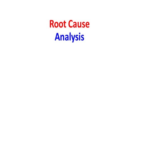 Root Cause Analysis | RCA | Gaurav Singh Rajput