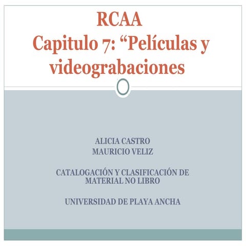 Rcaa grabaciones sonoras