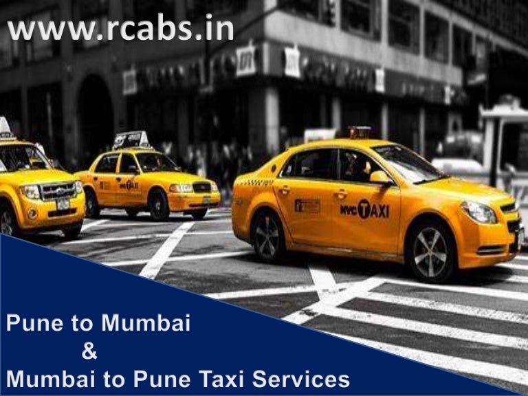 Find the best pune to mumbai and mumbai to pune taxi services