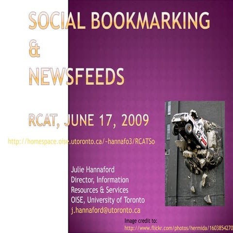 Rcat Social Bookmarking