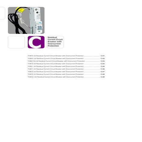 Rcbo catalogue | PDF