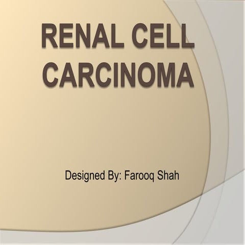 Renal Cell Carcinoma