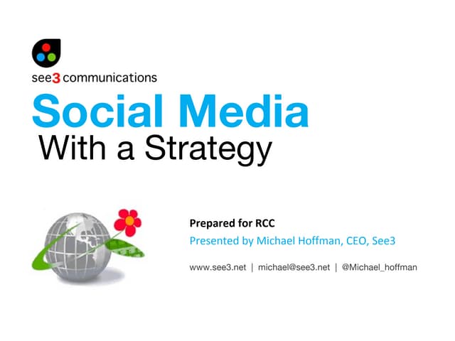 Social Media With a Strategy - Nonp...