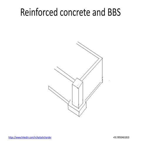 Reinforced Cement Concrete and Bar Bending Schedule