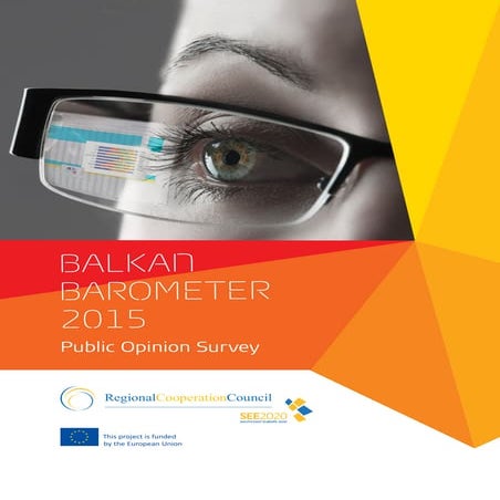 RCC Balkan Barometer public opinion 2015