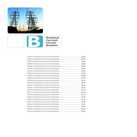 Rccb catalogue | PDF