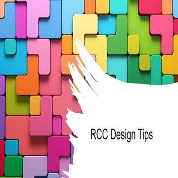 rcc design tips for beams and footing.pptxa