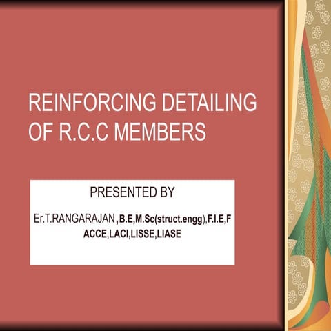 Reinforced Cement Concrete detailing.ppt
