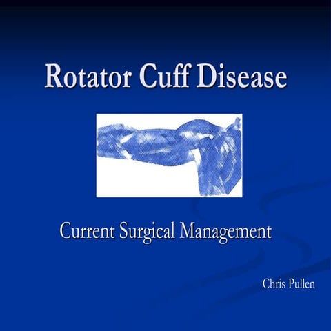 Modified Mason-Allen Technique For Rotator Cuff Repair | PDF