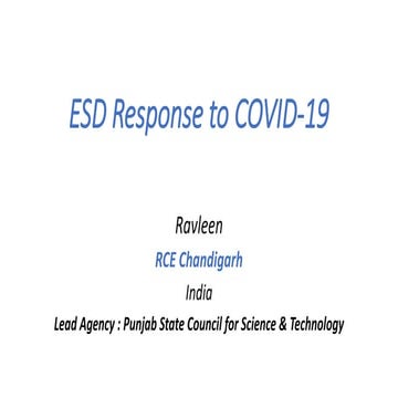 ESD Response to COVID-19