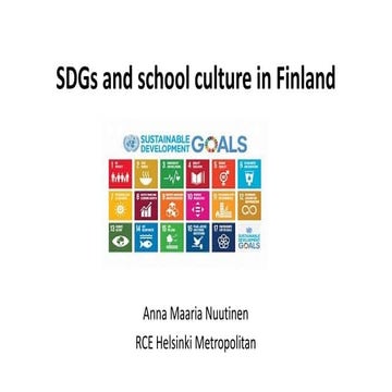 SDGs and School Culture