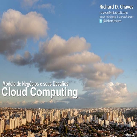 Desafios com Modelos de Negócio para Cloud Computing