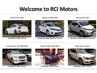 Rent a Car Lahore Without Driver Rent a Car Lahore Without Driver