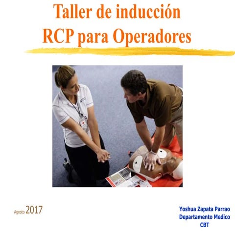 Rcp / Reanimacion cardio pulmonar | PPSX
