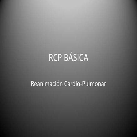 Rcp básica