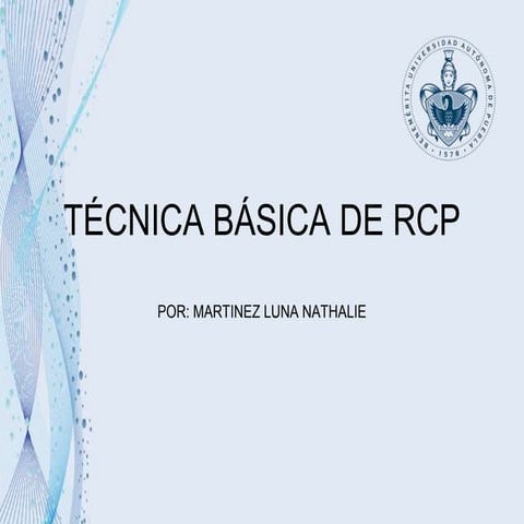 Rcp adulto con dibujos | PPTX