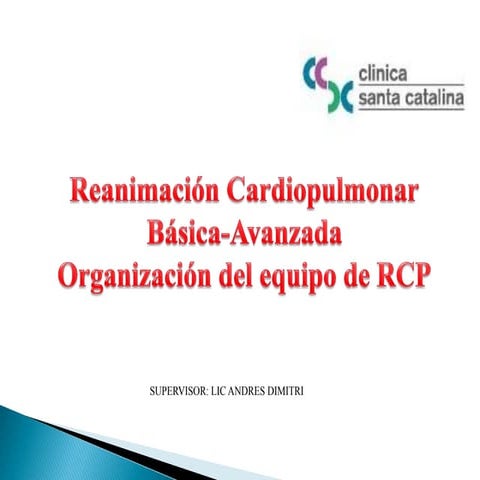 Rcp Organizacion de Equipo de Primera Respuesta