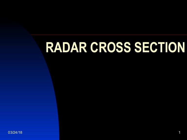 Radar Cross Section
