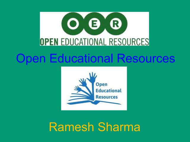Open Educational Resources