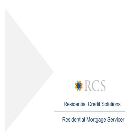 Residential Credit Solutions