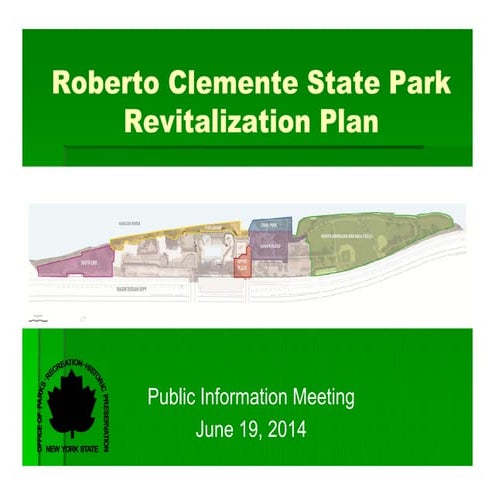 Roberto Clemente State Park Revitalization Plan