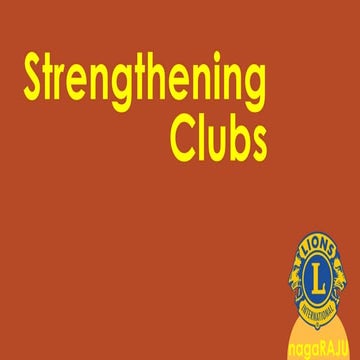 Club Installation Guidelines | PPTX