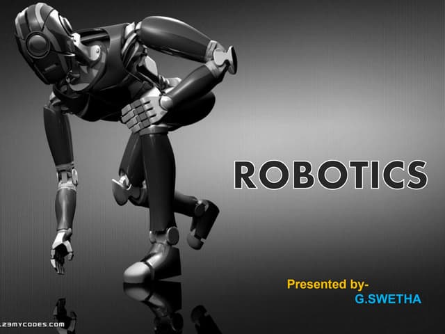 robotics.