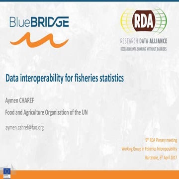 Data interoperability for fisheries statistics