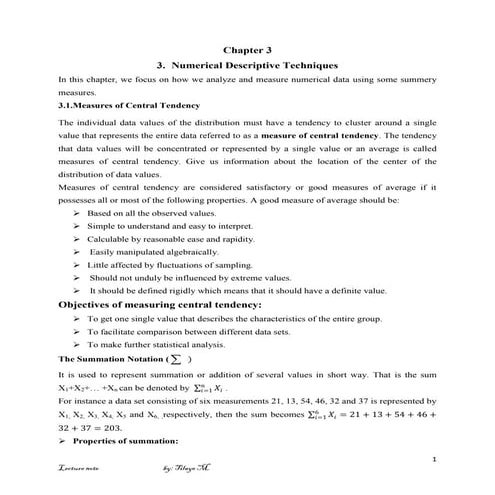 Basic statistics | PDF | Physics | Science