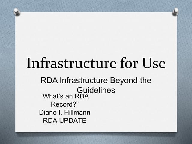 What is an RDA Record?