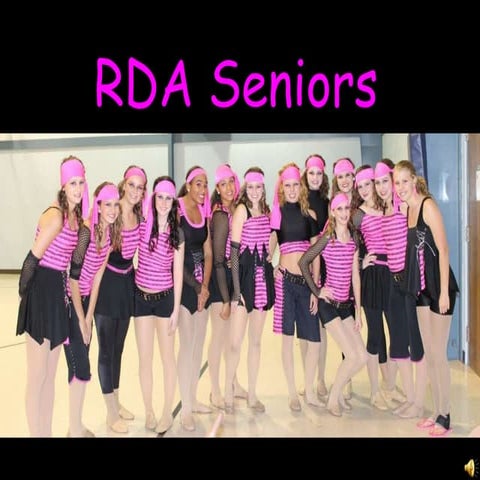 RDA Seniors - Pump Up Video