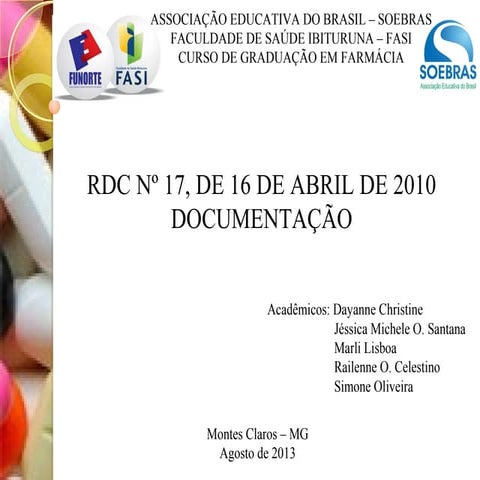 Rdc17 DOCUMENTAÇÃO